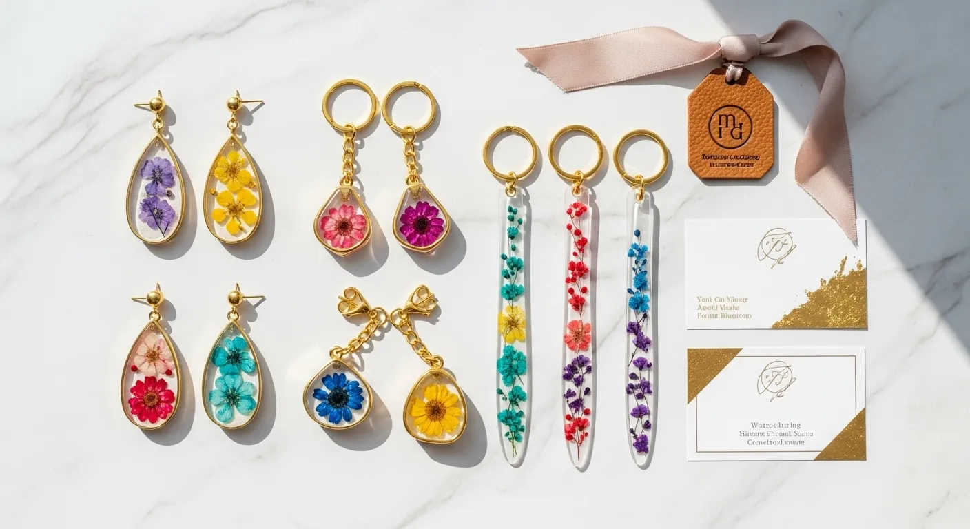 accesorios en resina para emprender