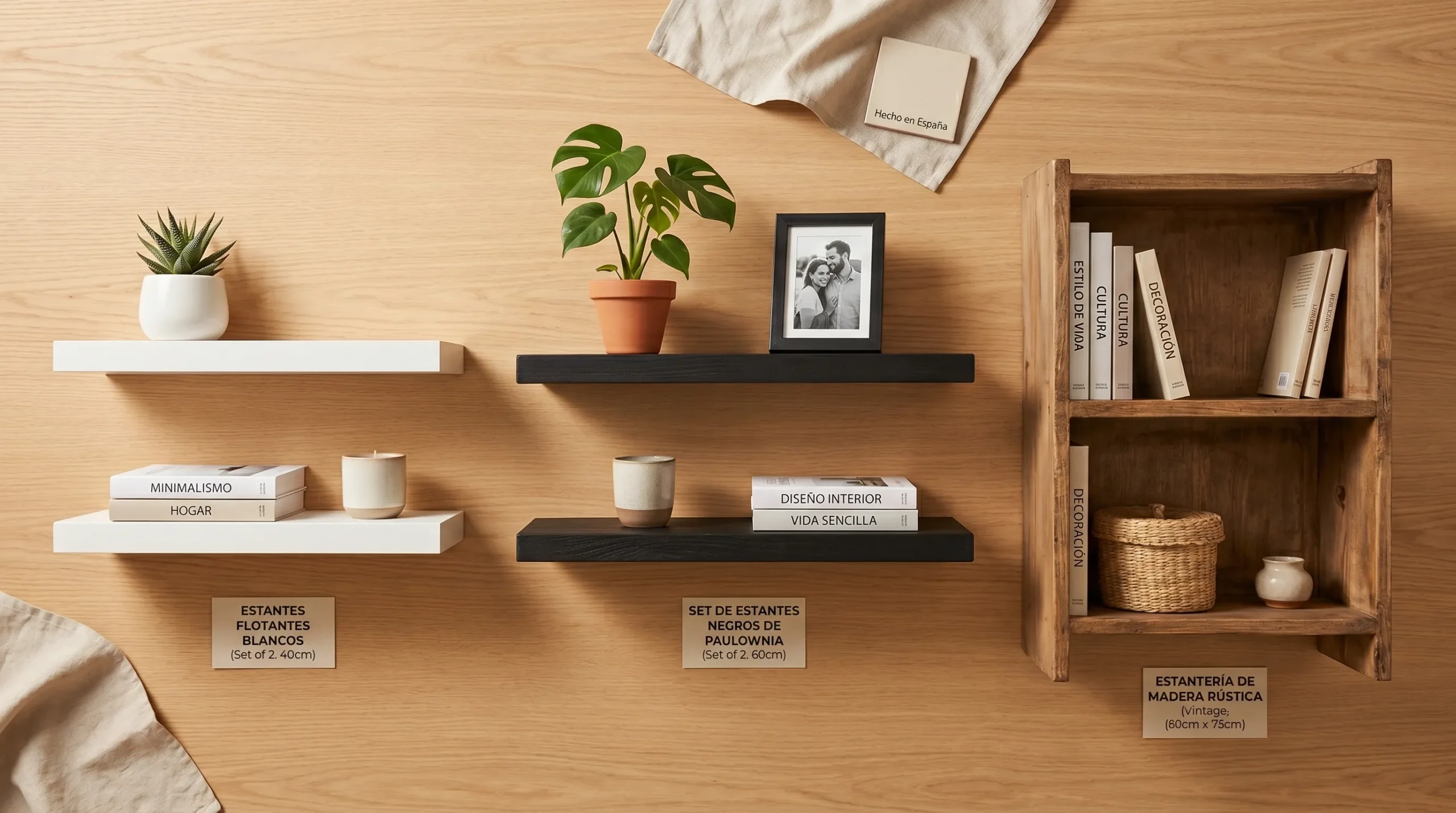 Productos estanterías decorativas 2026 estante blanco baldas paulownia negro librería VASAGLE