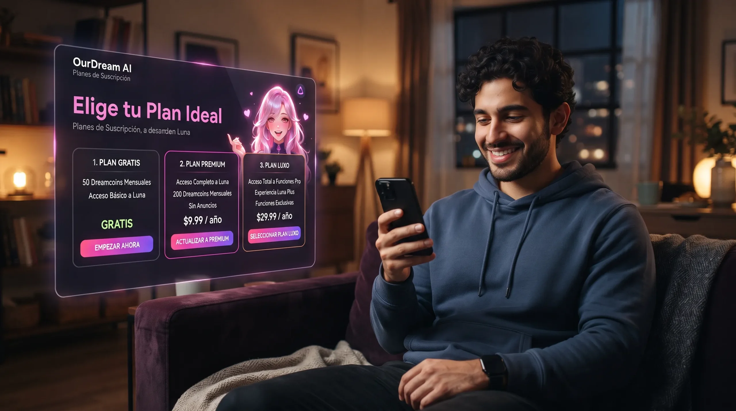OurDream AI visión general 2026 — posición en el mercado y funciones principales chat imagen vídeo voz